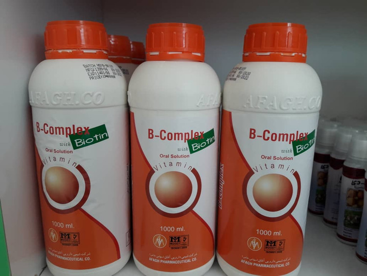 بکمپلکس+بیوتین شرکت شیمی دارویی آفاق