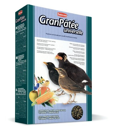 غذای مرغ مینا پادوان مدل gran patee universelle وزن 1 کیلوگرم