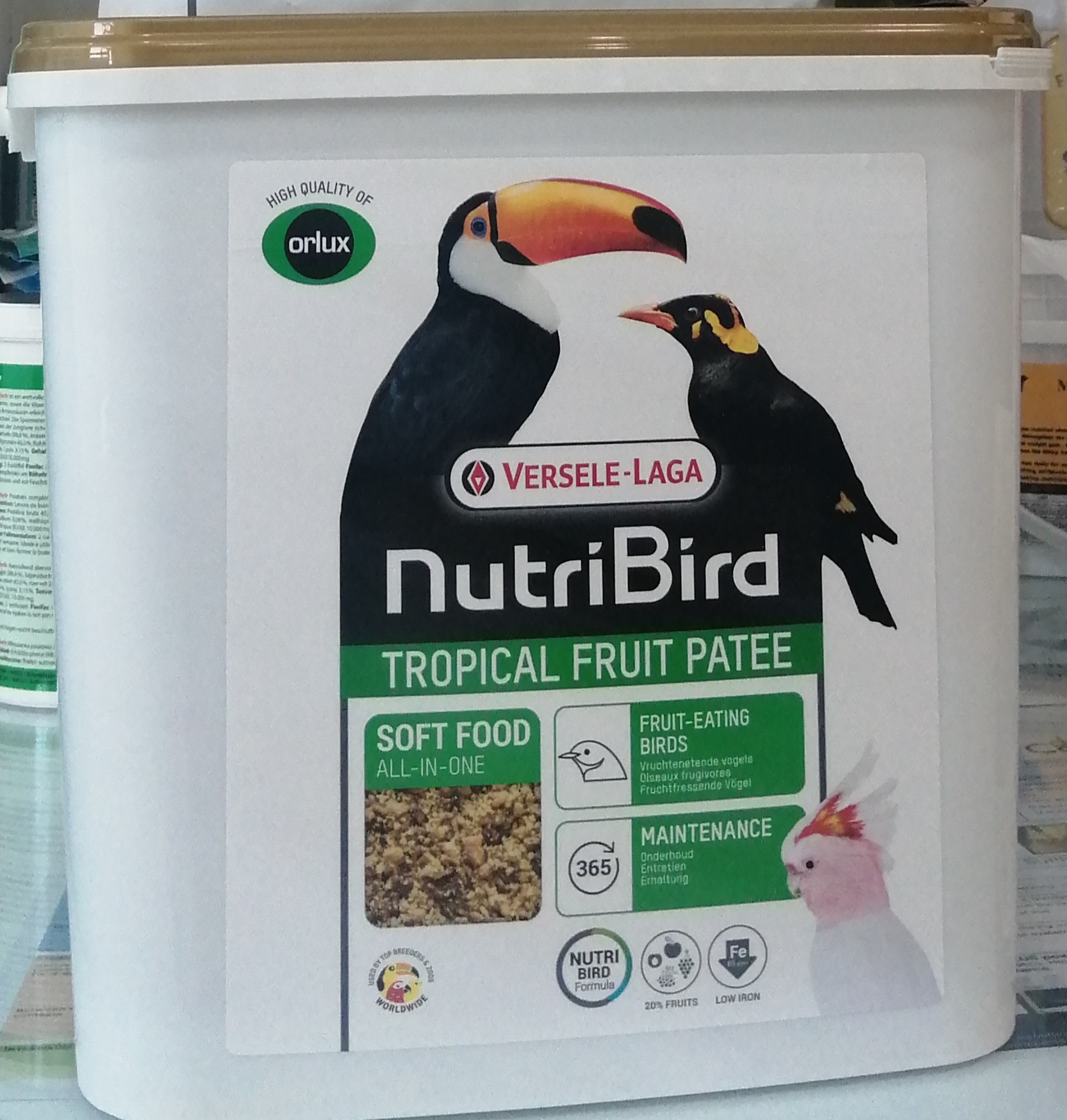 Nutribird Tropical fruit patee