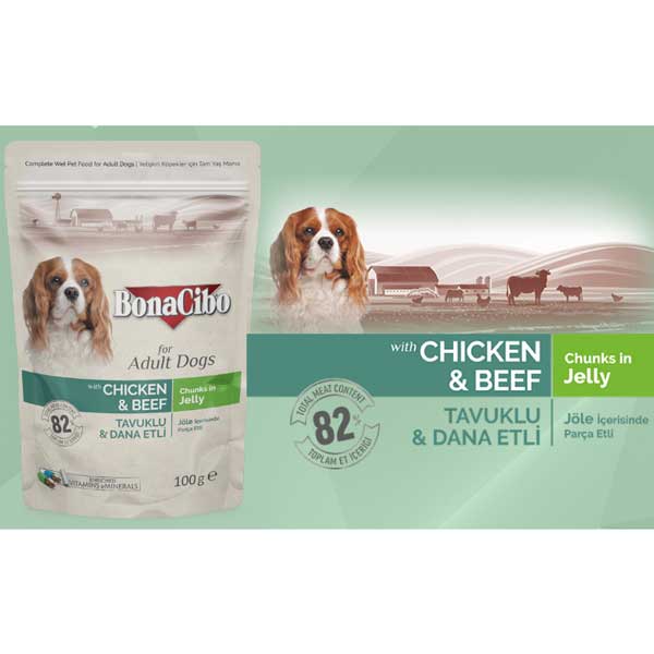 Bonacibo Adult Dog Chicken & Beef