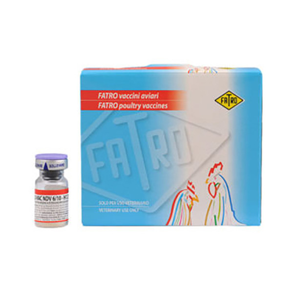واکسن دوگانه زنده BIO-VAC NDV 6/10+H120