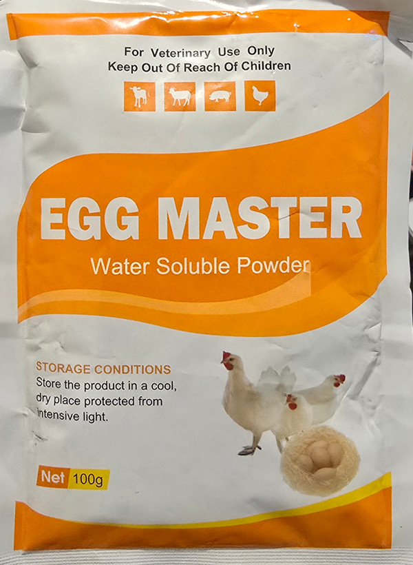 مکمل افزایش تخم EGG MASTER اگ مستر ککسینگ 100 گرمی