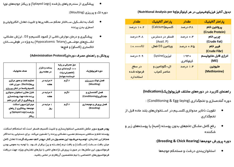 پودر هیرو آریا فارم